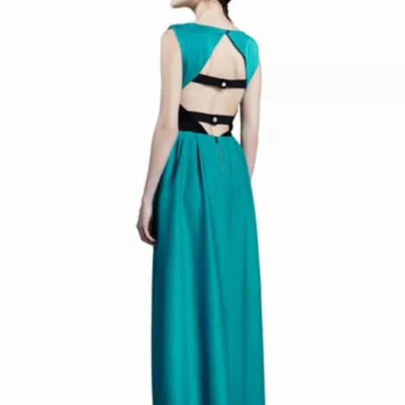 Alice + Olivia 2 Gretchen formal emerald - Picture 1 of 12